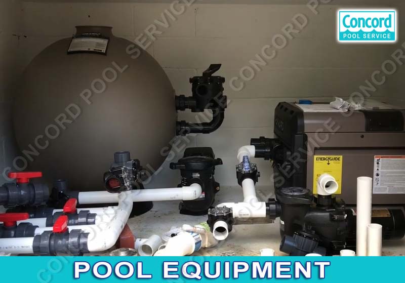 Replacement pool equipment in Concord, CA